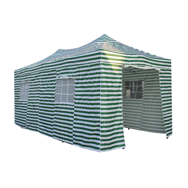 Gazebo pieghevole in alluminio rivestito in PVC da 300 g di poliestere Gazebo pieghevole in alluminio rivestito in PVC da 300 g di poliestere