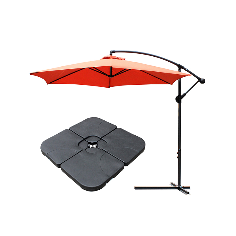 Patio appeso Patio Sun Shade Offset Market Outdoor W/ Cross Base