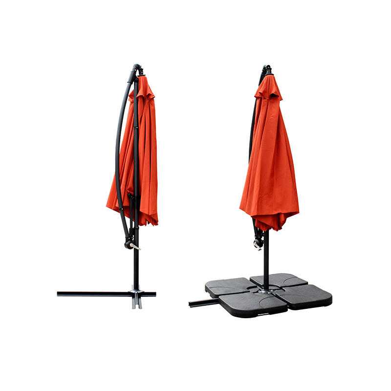 Patio appeso Patio Sun Shade Offset Market Outdoor W/ Cross Base
